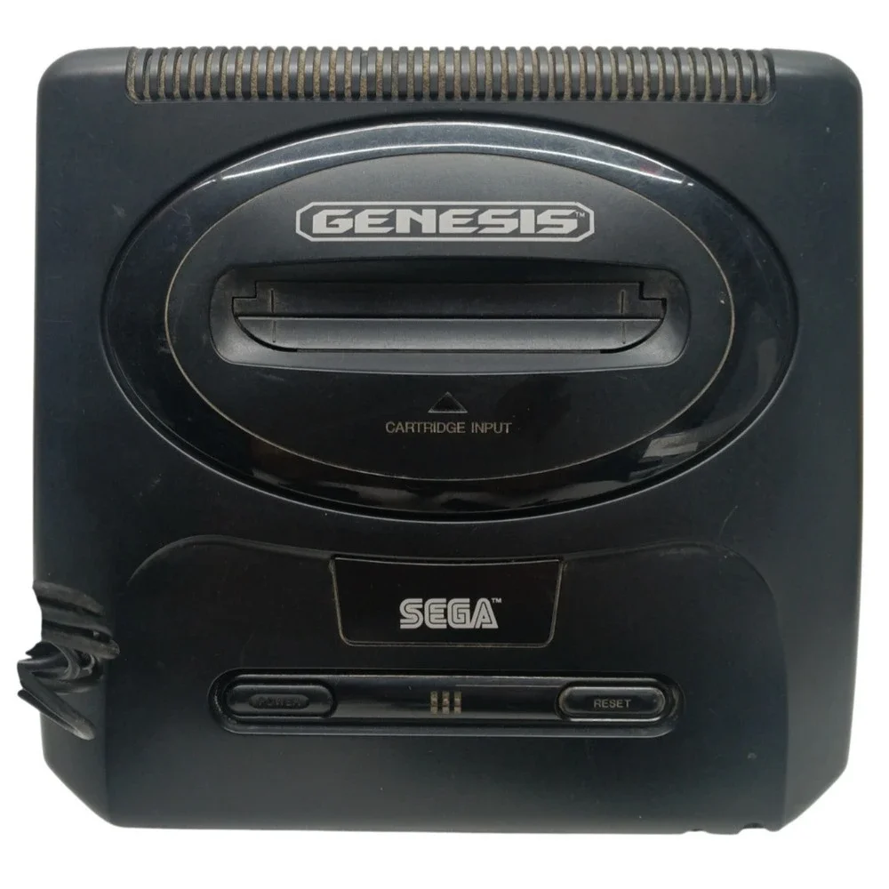 Sega‎ MK-1631 Genesis Console Game 1 Controllers + Sonic Hedgehog Game